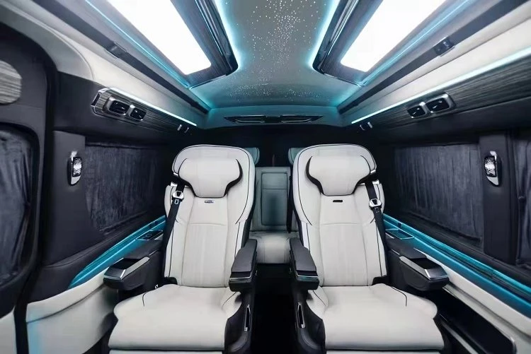 Kit Sħiħ ta' Sedil doppju tas-Set Auto Bil-Mejda Maybach Għal G500/g63/g65/g350/g55amg